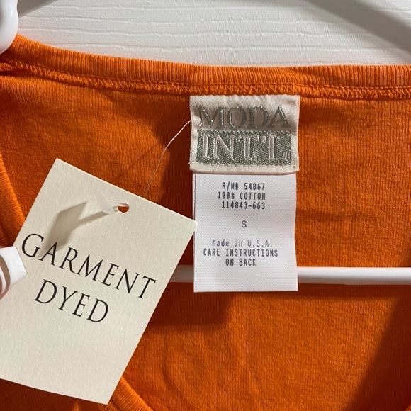 Moda Intl small cotton top - Picture 2 of 3